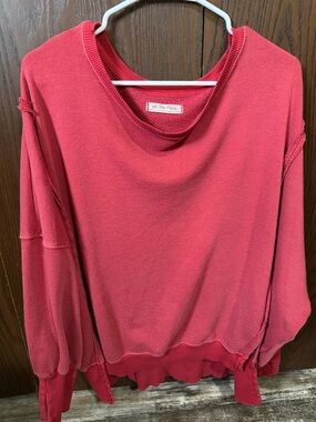 Red Camden We the free  Pullover Sweatshirt